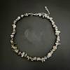 Natural Feldspar Chip Beaded Necklaces for Women IW6789-37-1