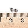 304 Stainless Steel Crimp Beads X-STAS-G361-02P-3