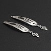 Alloy Snap Hair Clips PW-WG871EF-03-1