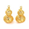 Hollow Brass Pendants KK-L229-004G-1