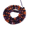 Halloween Theme Dyed Natural White Jade Beads Strands G-T139-58A-01-2
