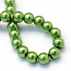 Baking Painted Glass Pearl Bead Strands X-HY-Q003-3mm-13-4