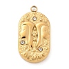 304 Stainless Steel Pendants LS-STAS-F349-03G-05-1