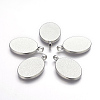 Alloy Pendant Cabochon Settings LS-PALLOY-A15657-N-2