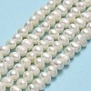 Natural Cultured Freshwater Pearl Beads Strands PEAR-F018-17C-2