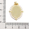 Rack Plating Brass Enamel Pendants X-KK-C056-07G-05-3