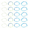 32Pcs 4 Colors Nylon Thread Bracelets Making BJEW-TAC0068-1