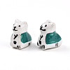 Handmade Porcelain Beads PORC-N009-09B-1