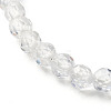 Reiki Crystal Natural Amethyst Beads Stretch Bracelets Stet for Girl Women BJEW-JB06804-16