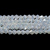 Imitation Jade Electroplate Glass Beads Strands EGLA-A039-J4mm-B05-1