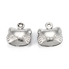 Non-Tarnish 316 Surgical Stainless Steel Charms X-STAS-C026-14P-2