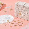 16Pcs 8 Styles Brass Pendants KK-AR0004-62-4