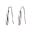 Tarnish Resistant 304 Stainless Steel Earring Hooks STAS-K182-24P-1