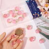 20Pcs Transparent Resin Pendants RESI-SC0005-68-3