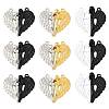 10 Sets Spray Painted Alloy Magnetic Pendants FIND-FS0004-25-1