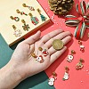 14Pcs Christmas Theme Alloy Enamel Pendants PALLOY-YW00033-5