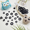 60Pcs 6 Styles Plastic Doll Craft Eyelid Accessories DOLL-GA0001-29-4