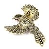 Alloy Rhinestone Lapel Pin Brooches for Backpack Clothes RB-CBA2419-02G-01-2