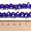 Handmade Bumpy Lampwork Beads Strands LA-CBA05D6-01-06-3