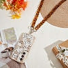 1Pc Acrylic Cuban Link Chain Bag Extender Chains AJEW-BM0001-41B-3