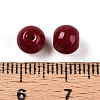 Opaque Solid Color Glass Beads X1-GLAA-N007-6mm-A04-3