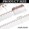 10 Yards Polyester Lace Trim OCOR-ME0001-06-2