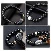 316Pcs Non-magnetic Synthetic Hematite Beads Strands G-PH0019-31-2