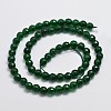 Natural Malaysia Jade Bead Strands G-A147-4mm-A07-2