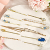 6 Bags 6 Styles Zinc Alloy Hair Bobby Pins PHAR-SP0001-01B-7
