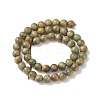 Natural Sandalwood Beads Strands X-WOOD-F008-02-C-5