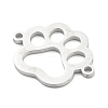 Non-Tarnish 304 Stainless Steel Hollow Connector Charms STAS-P332-02P-2