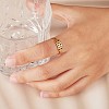 Number Pendant Necklace & Open Cuff Ring JX202A-6