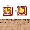 Printed Brass Pendants KK-CBAF9BC-10G-07-3
