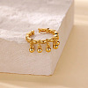 Brass Cuff Open Rings LS-RJEW-P182-07G-1