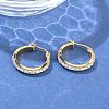 304 Stainless Steel Hoop Earrings EJEW-N0031-11G-2