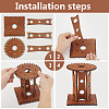 1 Set Wood Knitting Machine Tool TOOL-FG0001-32-4
