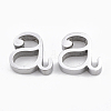 Tarnish Resistant 304 Stainless Steel Pendants STAS-T041-10-A-1