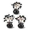 Natural & Synthetic Gemstone Chips Tree of Life Decorations DJEW-Z007-02-2
