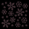 Snowflake Pattern Hotfix Rhinestones DIY-WH0430-205E-1