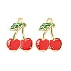 Alloy Enamel Pendants AL-CBA1DF6-02K-1