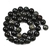 Natural Seraphinite Beads Strands G-H337-A03-05-3