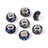Opaque Resin European Beads RESI-T057-29-2