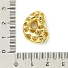 Rack Plating Brass Cubic Zirconia Pendants KK-S378-02G-D-3