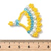 Glass Seed Beaded Pendants PALLOY-MZ01415-02-2
