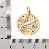 Brass Micro Pave Colorful Cubic Zirconia Pendants CU-CBA6344-03G-3