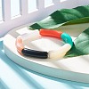 Acrylic Curved Tube Beaded Stretch Bracelet BJEW-JB07980-03-2
