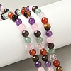 Natural Mixed Gemstone Beads Strands G-P574-A02-6mm-1