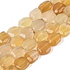 Dyed & Heated Natural Agate Beads Strands G-N359-15A-06-2