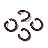 Spray Painted Iron Open Jump Rings IFIN-T017-04B-02-1
