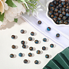 80Pcs Natural Chalcedony Beads Strands G-PA0002-36A-4